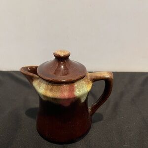 Vintage Artmark Pastel Teapot/Creamer Drip Glaze Japan